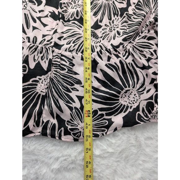 Free People Intimately Tiered For You Maxi Dress Sz S Washed Black Combo Crochet - Picture 10 of 12